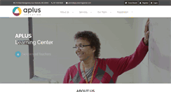 Desktop Screenshot of apluslearningcenter.com