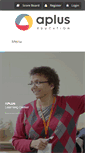 Mobile Screenshot of apluslearningcenter.com