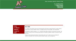 Desktop Screenshot of apluslearningcenter.net